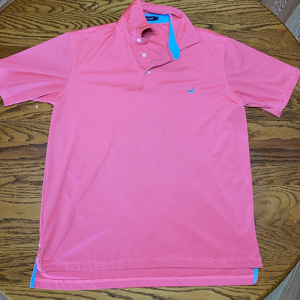 Southern Marsh. Medium striped polo